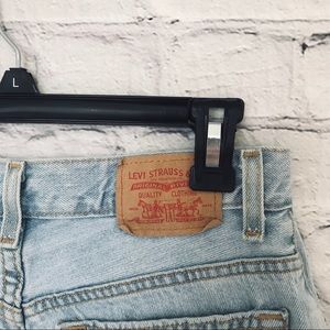 Levi’s Vintage Shorts Light Wash high rise jean